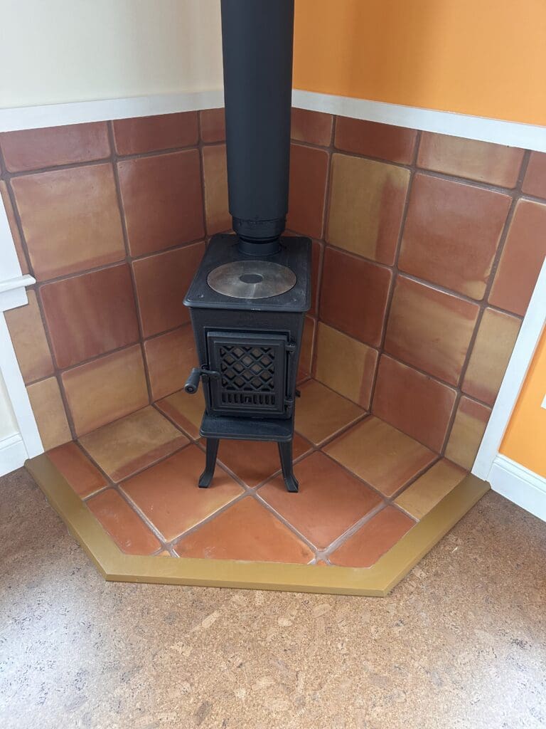 Maine custom fireplace design