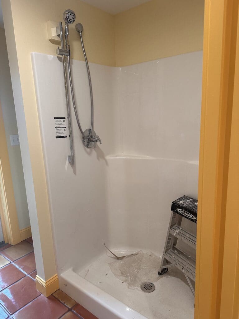 A Maine bathroom renovation