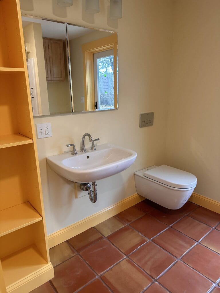 A Maine bathroom remodel