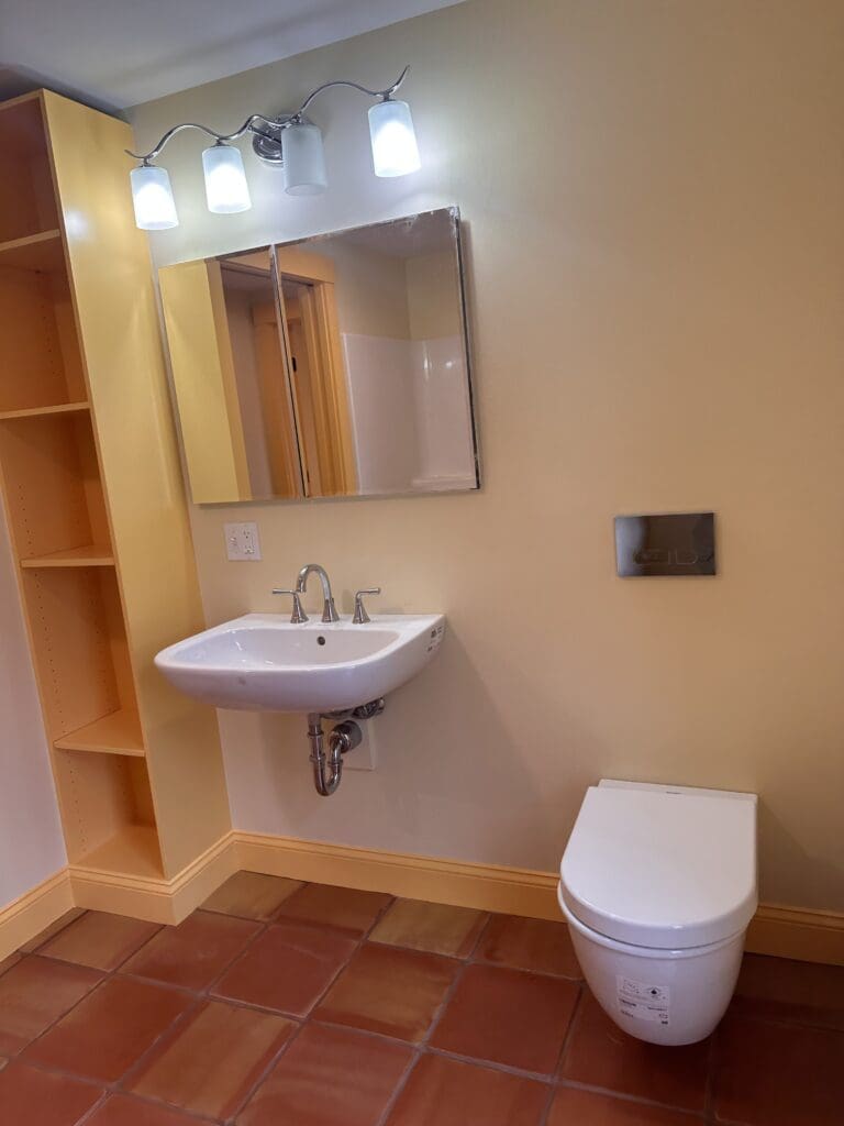 A Maine bathroom renovation