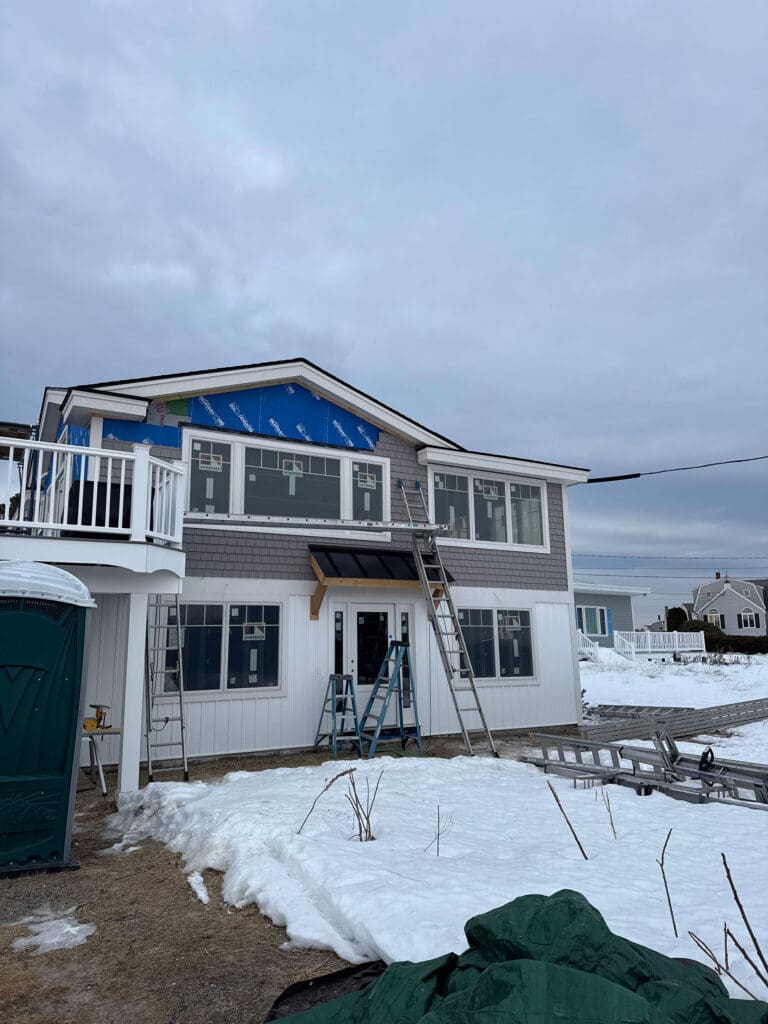 A Custom Maine home built by GWC builders