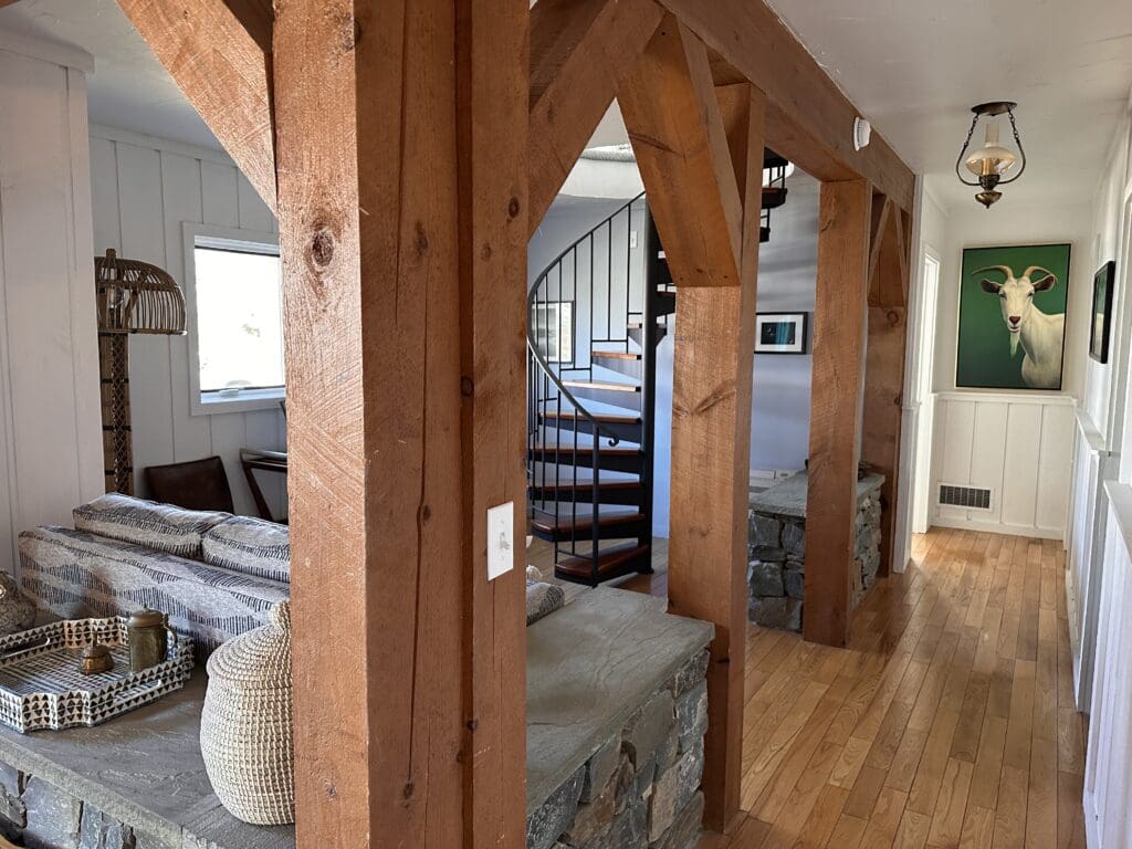interior remodel on a Maine home