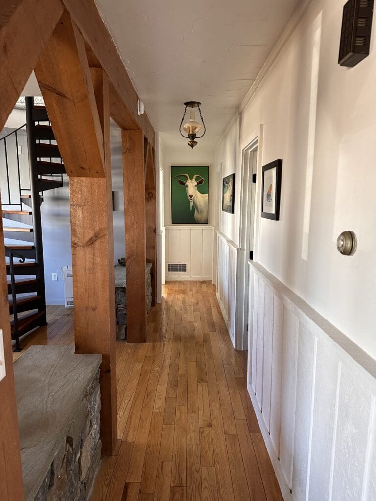 interior remodel on a Maine home
