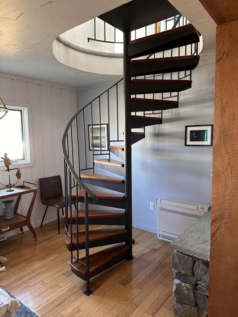 interior remodel on a Maine home