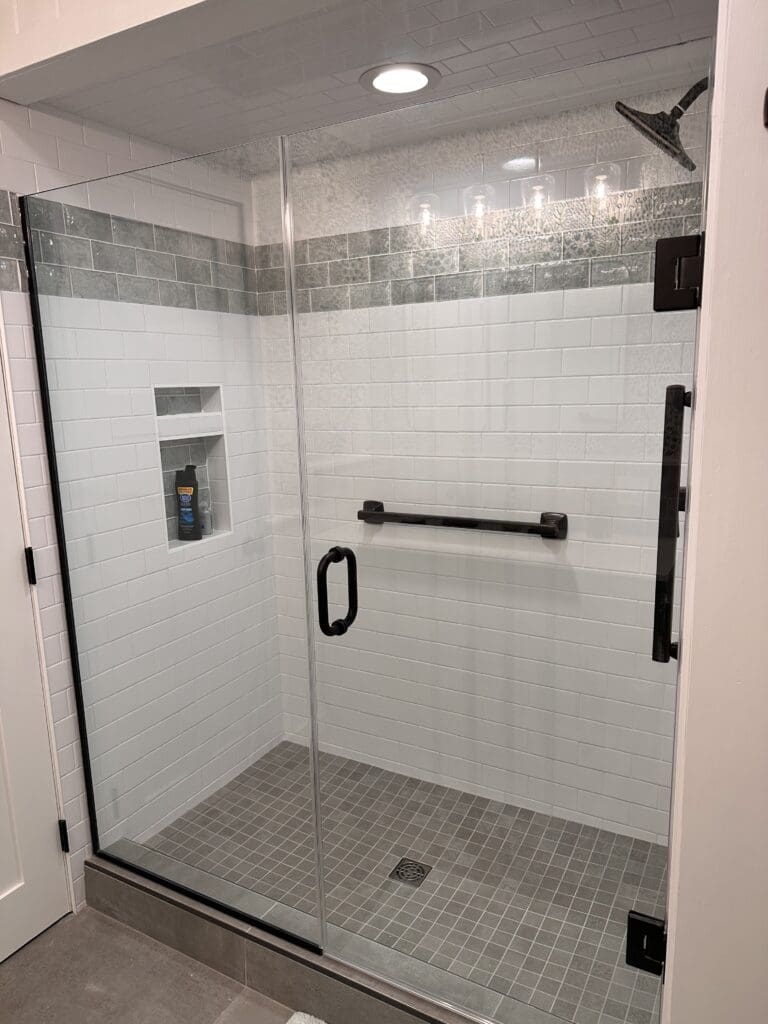 bathroom renovation on a Maine home