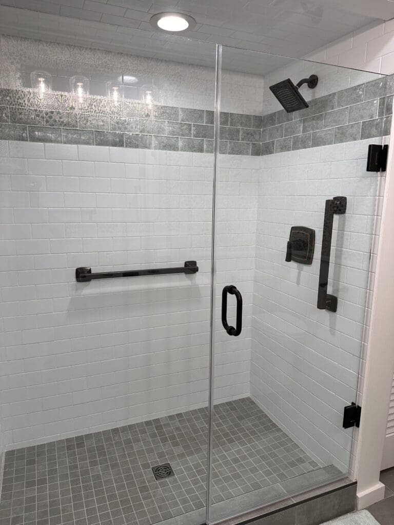 bathroom renovation on a Maine home