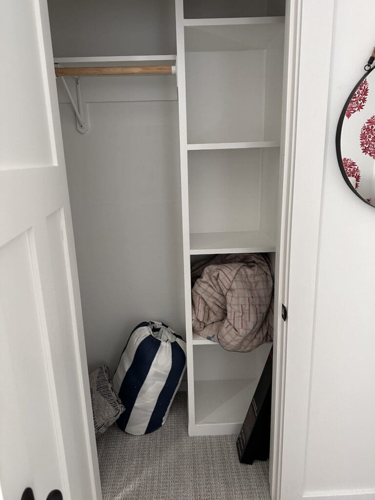 a custom closet installed by GWC builders in Maine